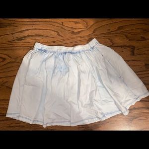 American Eagle White washed flow skirt